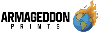 Armageddon Prints logo