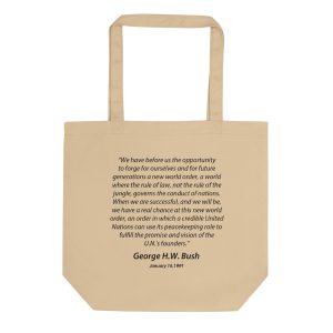 Eco-friendly tote bag with inspirational quote - Shop page link